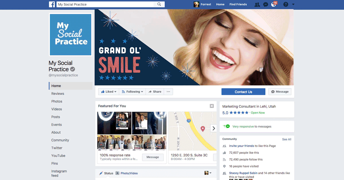 My Social Practice - Social Media Marketing for Dental & Dental Specialty Practices - dental facebook marketing