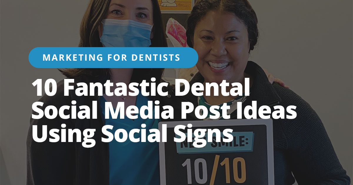 dental social media post ideas