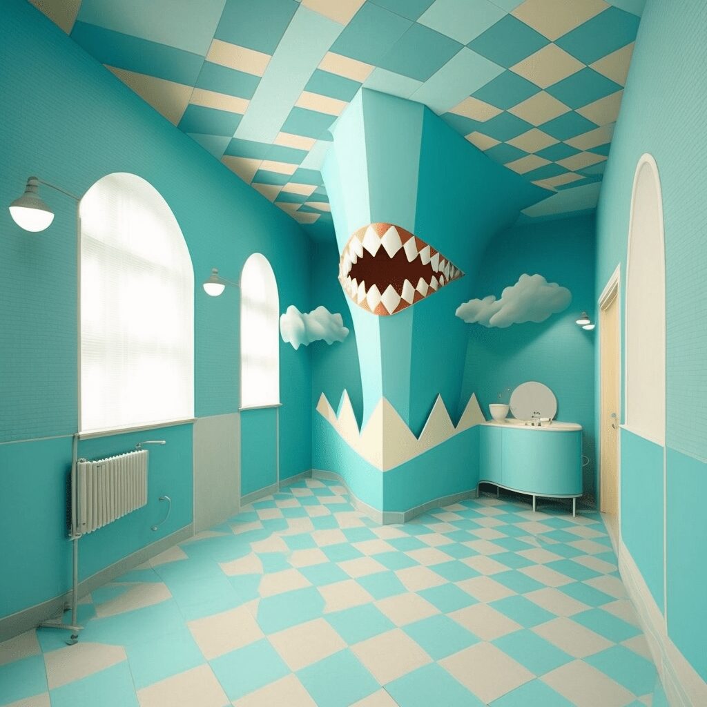 dental office designed by René Magritte_2