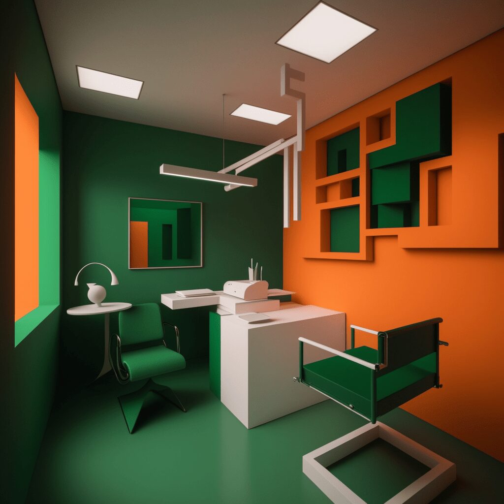 dentist office designed by josef albers_1