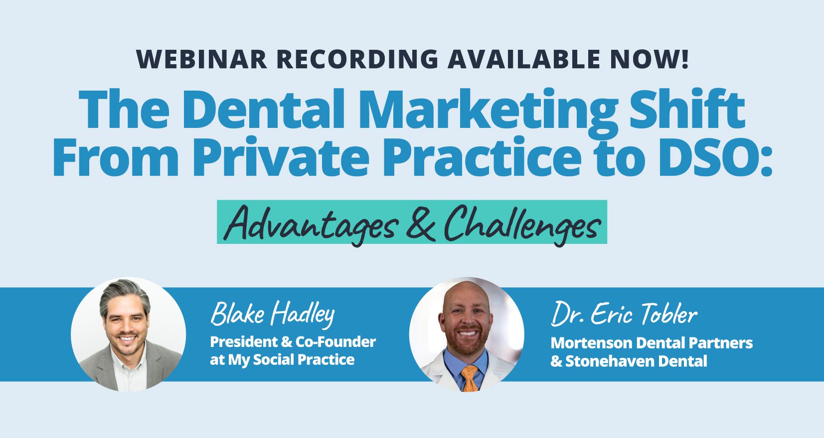 My Social Practice - Social Media Marketing for Dental & Dental Specialty Practices - Tiktok and Instagram Reels for Dentists
